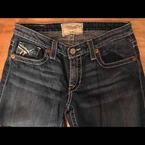 Big Star Liv Jeans 31 L Distressed Low Rise